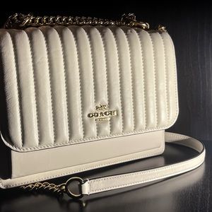 COACH NWT Klare Crossbody with Linear Quilting